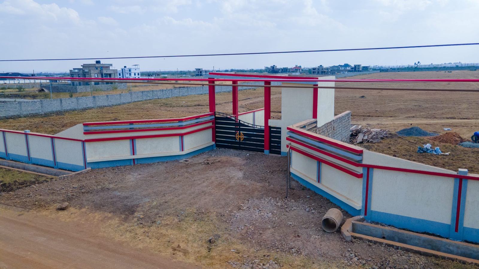 Gate Entrance at Ground Level