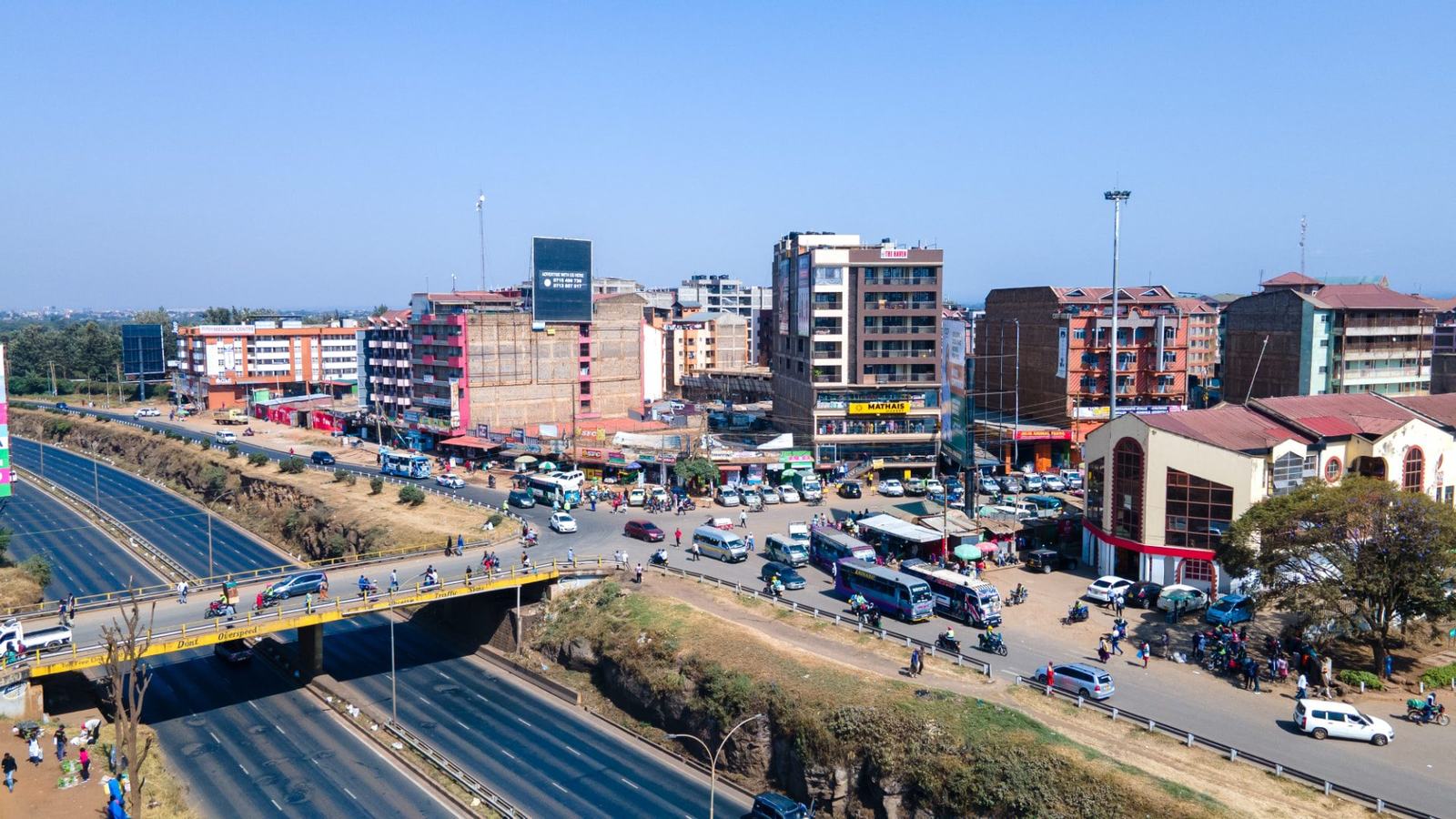 Juja Town Centre & Highway Interchange near Jewels Delight Garden, Juja