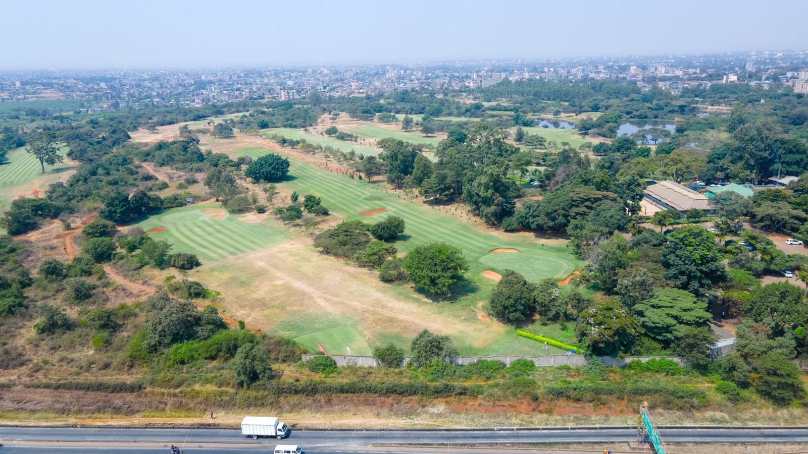 Golf Estate & Nairobi Skyline Beyond near Jewels Delight Garden, Juja